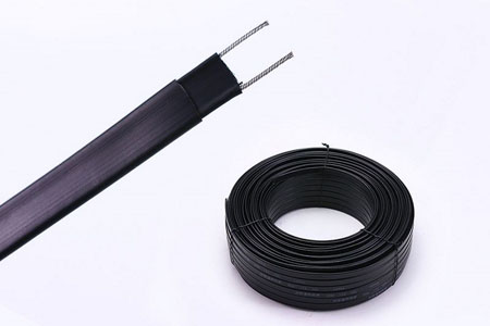 Low temperature heating cable