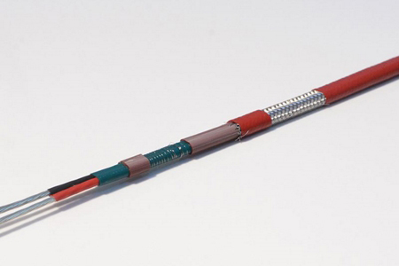 Parallel constant wattage heating cable (with one  line lead), RDP2(Q) -J3